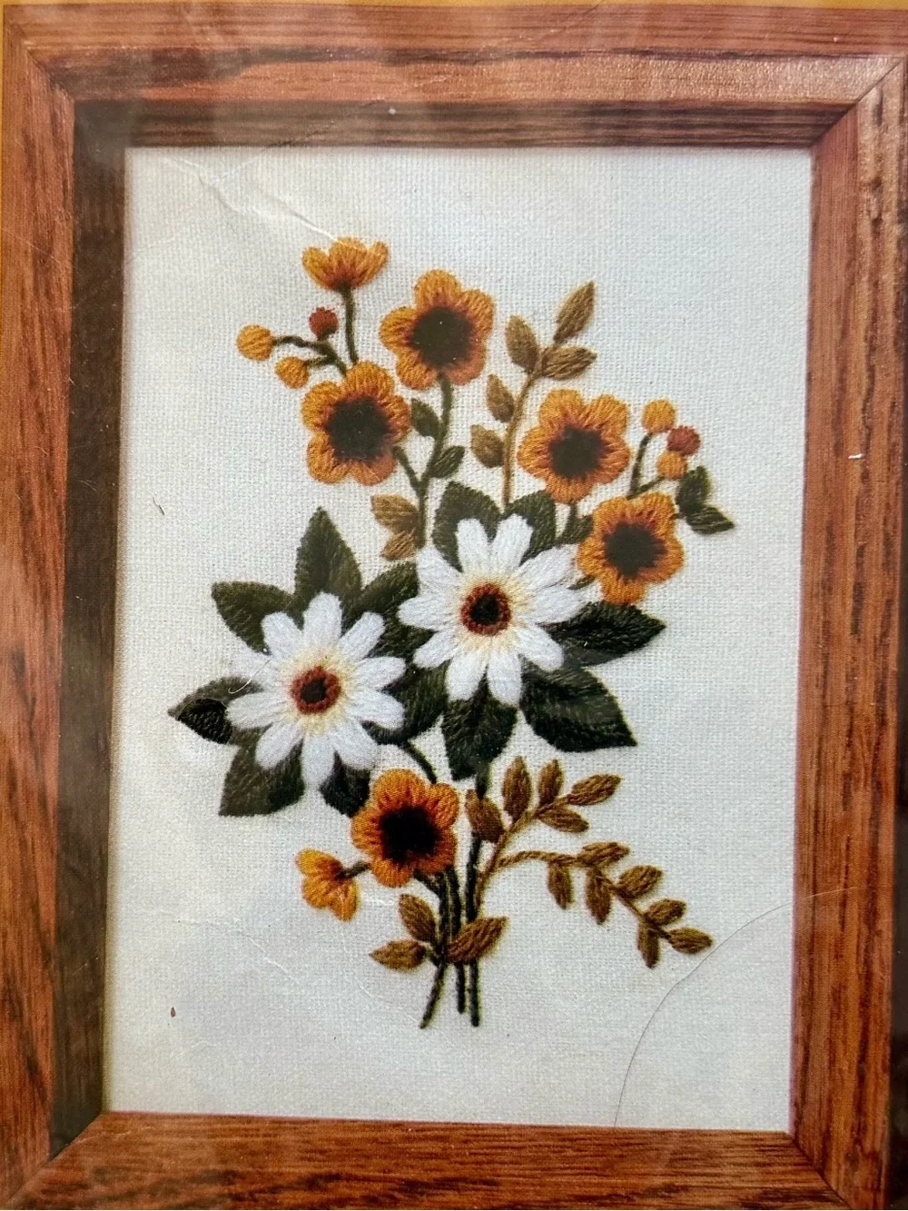 The Creative Circle Needlepoint Kit 0225 Rose and Daisies NWT Sealed Unused